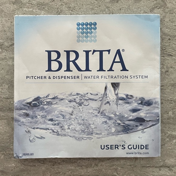 EUC Brita Water Filter, 1 Grand Clear Pitcher With Red Top & Grey Handle, 10 Cup - Picture 12 of 13